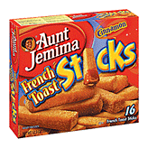 Aunt Jemima French Toast Sticks Cinnamon 16 Ct Left Picture